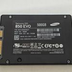 8 Samsung 850 EVO SSD, 500GB SATA3 fotó
