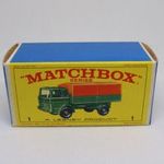 Matchbox [RW] #1 Mercedes-Benz Truck ['E' doboz] - csak doboz! fotó