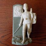 KARDOS HONVÉD PATRIÓTA I.VILÁGHÁBORÚS PORCELÁN SZOBOR ! fotó