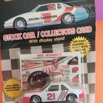 NASCAR RACING CHAMPIONS MATCHBOX kiállítószínpadon aláírásos kártyával NEIL BONNETT 21-es fotó