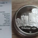 2008 Siklósi vár 5000 Ft PP 31, 46g/0, 925 Ezüst fotó