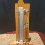 Retro higanyos manometer laboratóriumi nyomásmérő műszer újszerű állapotban dekoráció fotó