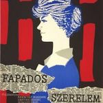 Eredeti film plakát: FAPADOS SZERELEM Grafikus: Zelenák 1960 Zenthe Máriássy magyar mozi fotó