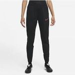 Eredeti NIKE fekete, narancssárga pipás, zsebes, férfi alsó, melegítő, szabadidő nadrág L-es fotó