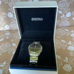 SEIKO 5 férfi ezüst automata analóg karóra fotó