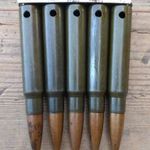 GYŰJTEMÉNYFELSZÁMOLÁS! 2vh-s német 5db lőszer k98 mauser mg42 9. Tétel fotó