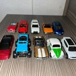 Matchbox kisautó csomag | Subaru | Chevrolet | Volkswagen | Jeep | Toyota | Austin | Ford | Audi fotó