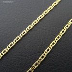 14K-os arany Charles mintájú nyaklánc, 45 cm fotó