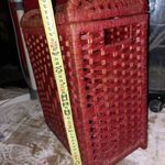 Fonott rattan tároló fotó