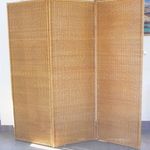 Nagyméretű fonott rattan paraván / térelválasztó 30% kedvezménnyel fotó