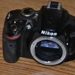 Hibás Nikon D3200 fényképezőgép - tartozékok nélkül eladó! fotó