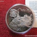 RÉGI DUNAI HAJÓK - CAROLINA 500 FORINT 1994, EZÜST: 31, 46g/925; PP, enyhe mikrokarc és oxidfolt fotó