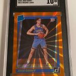 Josh Giddey - 2021-22 Panini Donruss Holo Orange Laser Rookie SGC10 kosaras kártya fotó