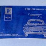 Wartburg 353 kezelési útmutató 1973 3. kiadás fotó