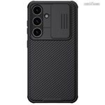 SAMSUNG Galaxy S24 5G (SM-S921), Nillkin Camshield Pro Magnetic mobiltok, Fekete fotó