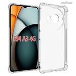 Szilikon védő tok / hátlap - FÉNYES - ÁTLÁTSZÓ - erősített sarkok - Xiaomi Redmi A3 / Poco C61 fotó