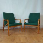 2db Jiri Jiroutek retro csehszlovák fotel századközepi karosszék fotó