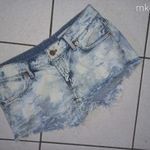 H&M 34/36/XS/S-es koptatott, szaggatott farmer női short/rövidnadrág derék 38 cm fotó