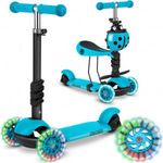 Háromkerekű robogó Ricokids Buggy türkizkék (765302) fotó