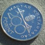 1992 PROOF (tükörveret) ezüst 200 Forint fotó