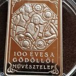 100 ÉVES A GÖDÖLLŐI MŰVÉSZTELEP 4000 FORINT 2001 EZÜST: 31, 46g PP fotó