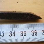 Régi favéső nyéllel –profil 7x7mm- éle 7mm (F-3306) 26 cm, 158 g fotó