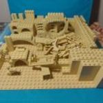 Eredeti lego Star Wars vajszinű kocka + speciális minimális lapos elemek 650g + alaplap 32x32-es fotó