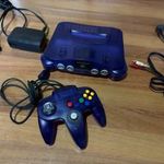 Nintendo 64 Grape Purple konzol fotó