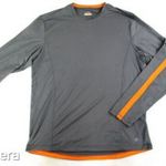 EREDETI FILA (2XL) SZÜRKE *NAGYON EXTRA* FÉRFI *MINŐSÉGI* LÉLEGZŐ HOSSZÚ UJJÚ VÉKONY RUGALMAS FELSŐ fotó