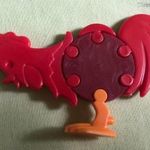 KINDER műanyag puzzle 1991 (kakas) fotó