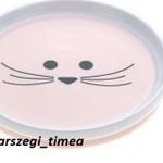 Lassig porcelán tányér cicás fotó