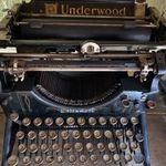 Underwood antik írógép fotó