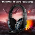 Gamer fejhallgató 7.1 sztereo hanghatás Gaming GM001 fotó