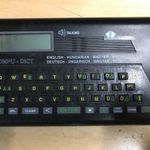 Compu-Dict angol-magyar, német magyar retró digitális szótár fotó