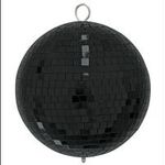 EUROLITE Mirror Ball 20cm black fotó
