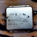 Corcom 20R6 EMI Filter, 20A 120/250V 50-60Hz fotó