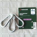 PARKSIDE karabíner készlet 3db-os 8mm x 80mm Új fotó
