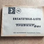 Trabant 601 alkatrészkatalógus fotó