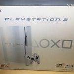Sony Playstation3 CECHL00 dobozos fehér konzol gyűjteményből fotó