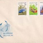 1987. Magyar Akváriumi díszhalak boríték fotó