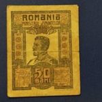 Románia 50 bani 1917 F fotó