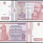 Románia 10000 Lei 1994 UNC fotó