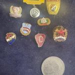 Külföldi sportegyesületek jelvényei (lengyel, román, német, csehoszlovák) fotó