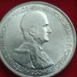 1930 Horthy 5 pengő 25g / 0, 640 ezüst "EXTRA HAJAS" fotó
