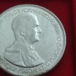1930 Horthy 5 pengő 25g / 0, 640 ezüst "HAJAS" fotó
