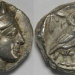 Attica Athens AR Tetradrachm circa 454-404 BC fotó