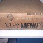 1945 Amerikai Karton Doboz 10in1 MENU fotó
