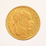 1883 KB Ferenc József arany 8 Forint XF -AP250314 fotó