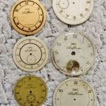 IWC SCHAFFHAUSEN régi óra szàmlap 8 db fotó