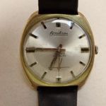 OMIKRON 17 KÖVES SVÁJCI FÉRFI FELHÚZÓS KARÓRA MADE SWISS RÉGI RETRO ARANYOZOTT fotó